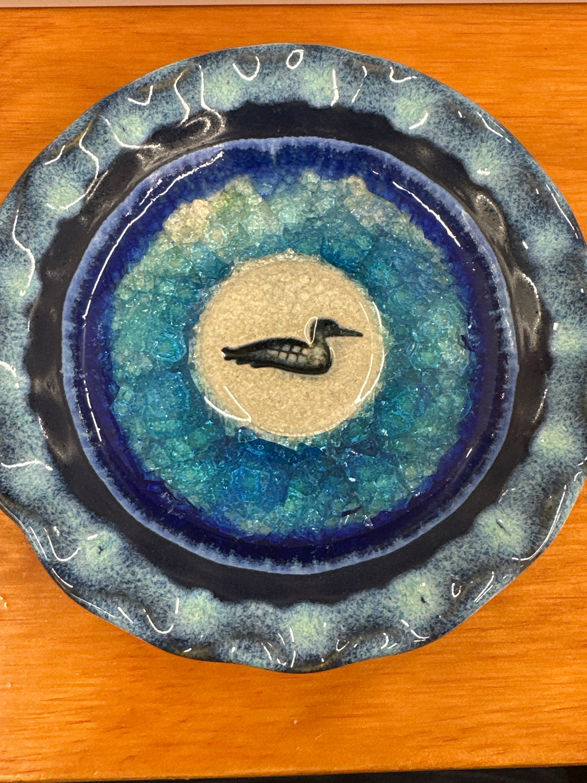 Dish/Candle Holder - Loon