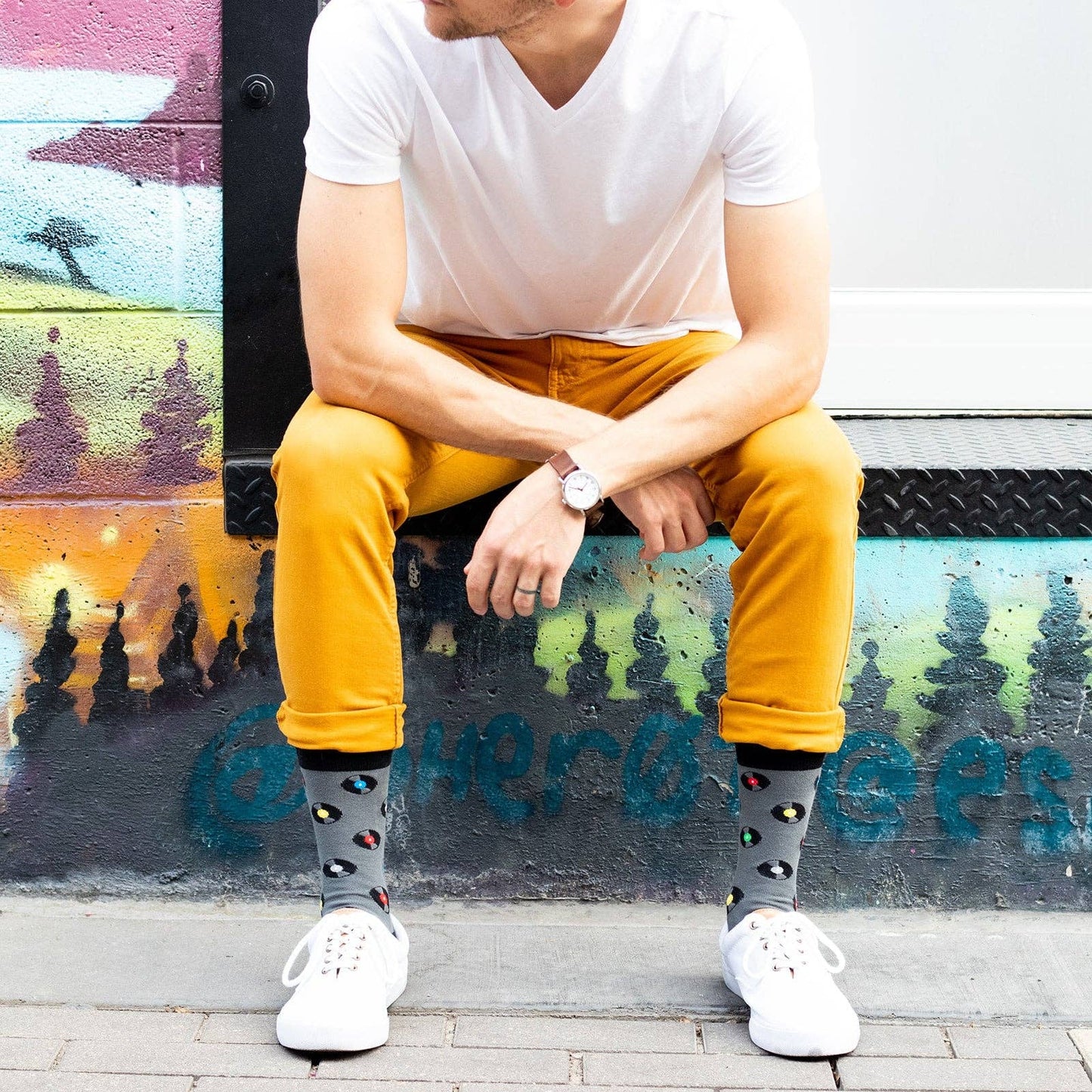 Lavley - Vinyl Snob Socks