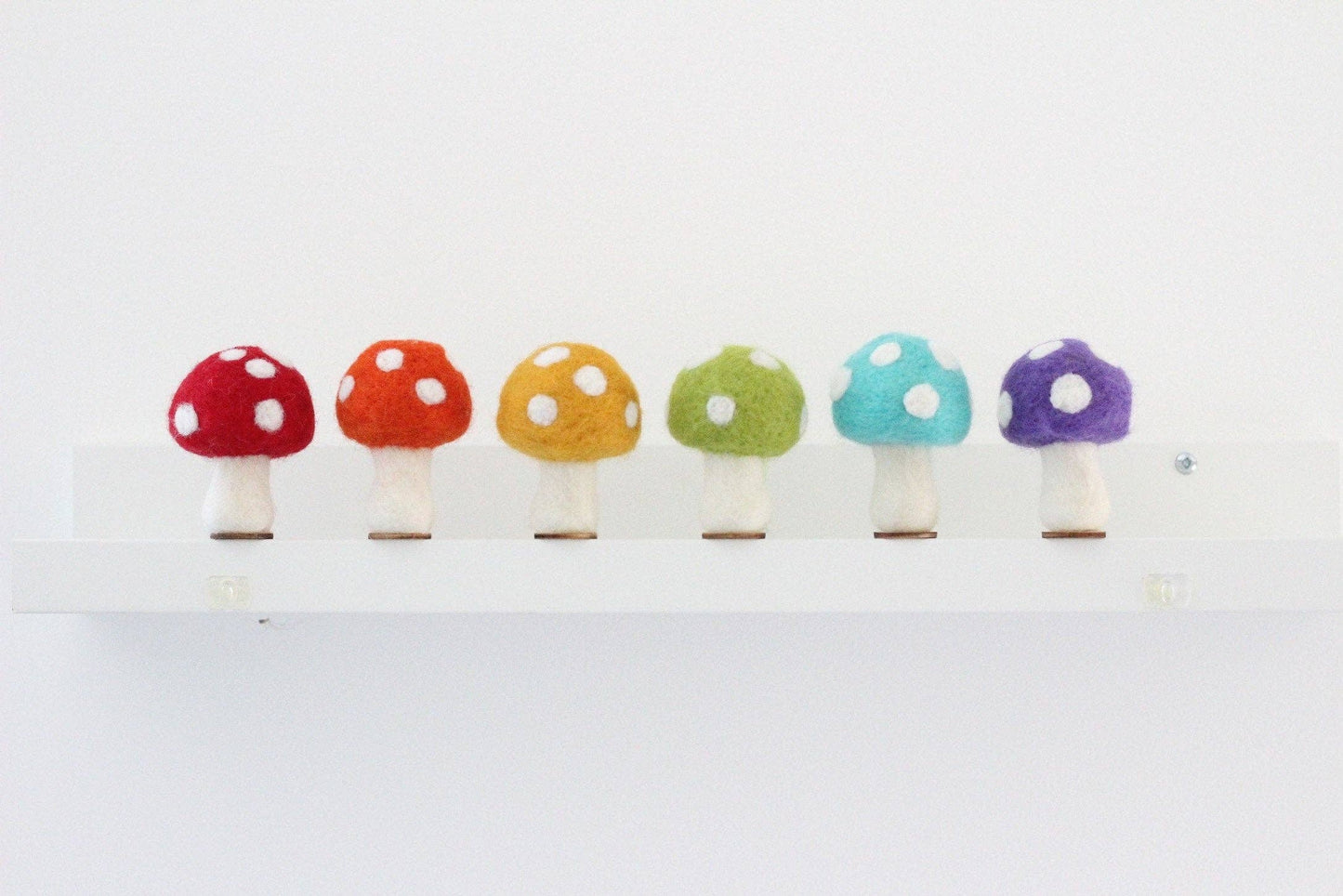 Rainbow Mushrooms