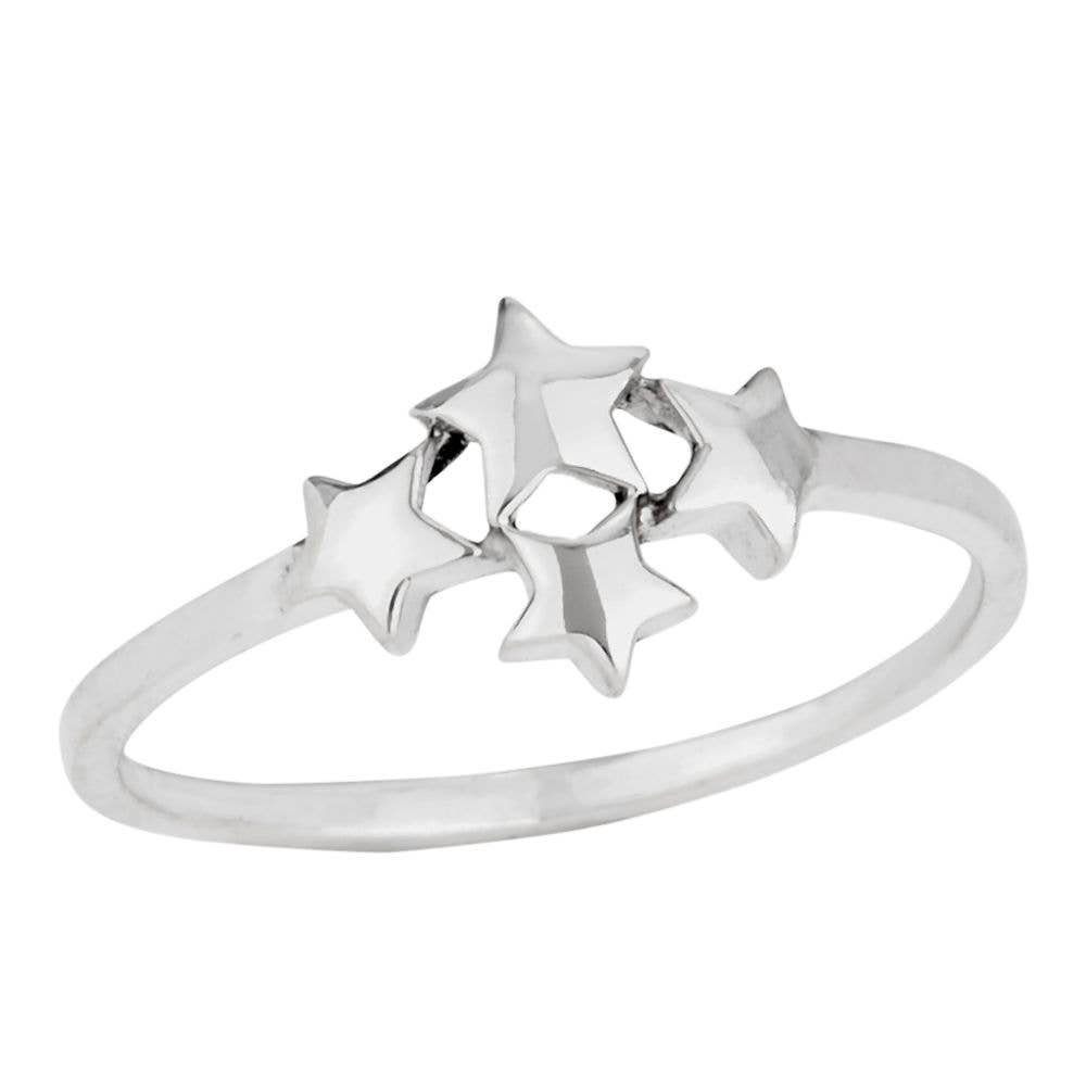Stars Are Out Tonight Sterling Silver Ring