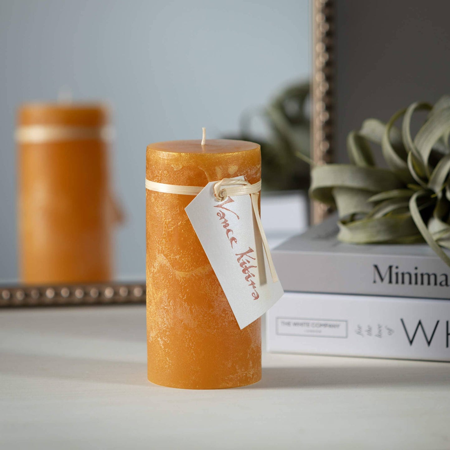 Candle - Pillar 3x6 - "Ritz" Gold