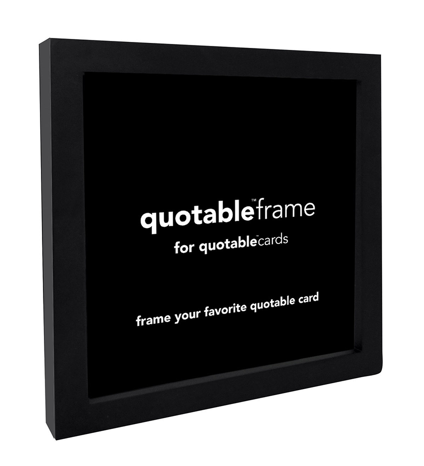 Frame - Black Frame for Quotable Card
