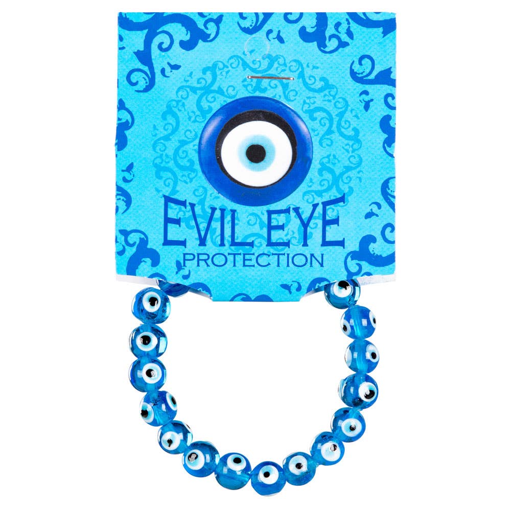 Light Blue Evil Eye Bracelet
