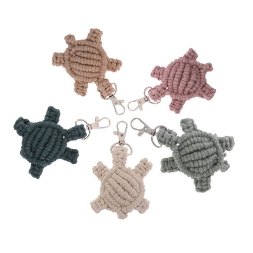 BOGO Keychain - Macrame Turtle