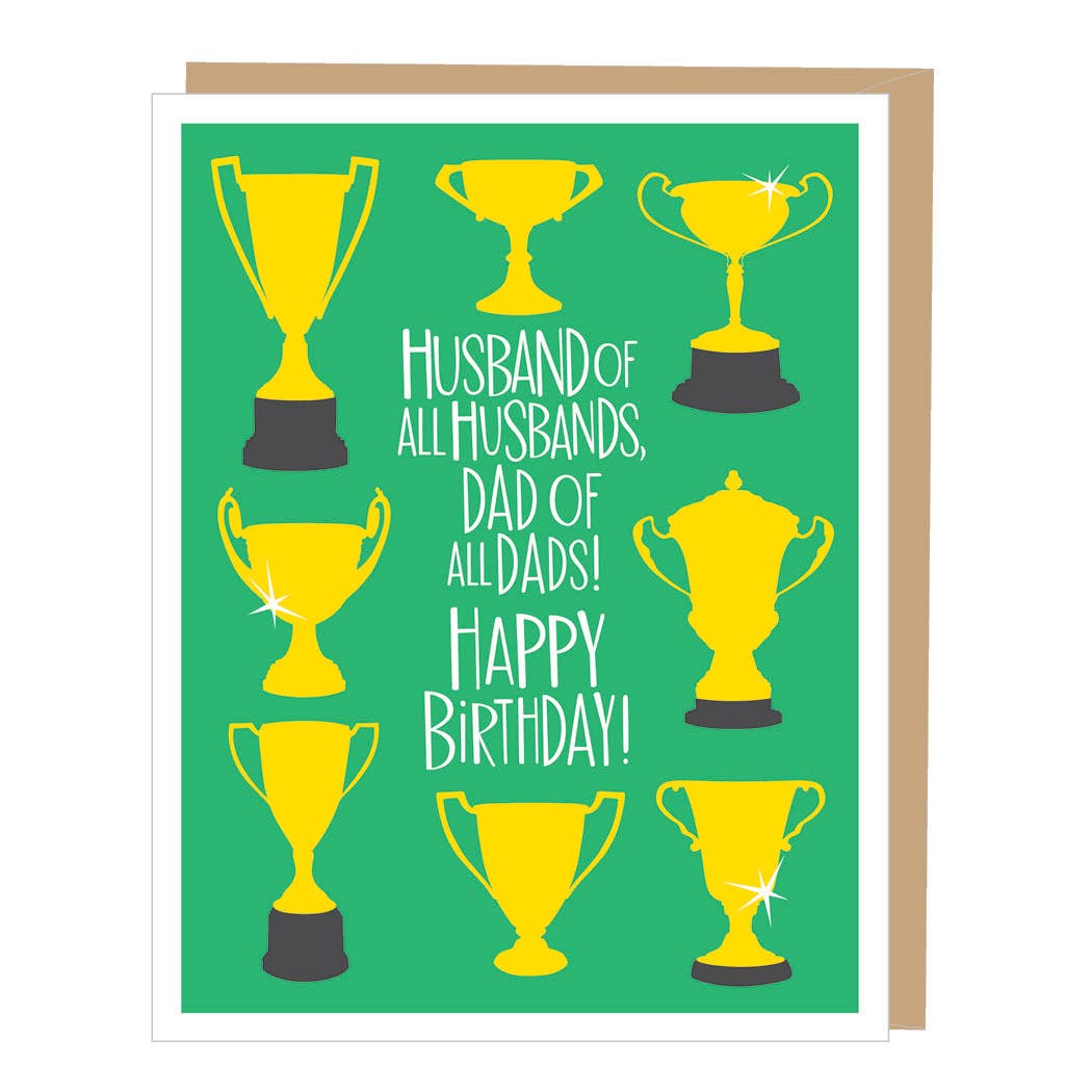 Card - Birthday - Husband - Trophy Husband