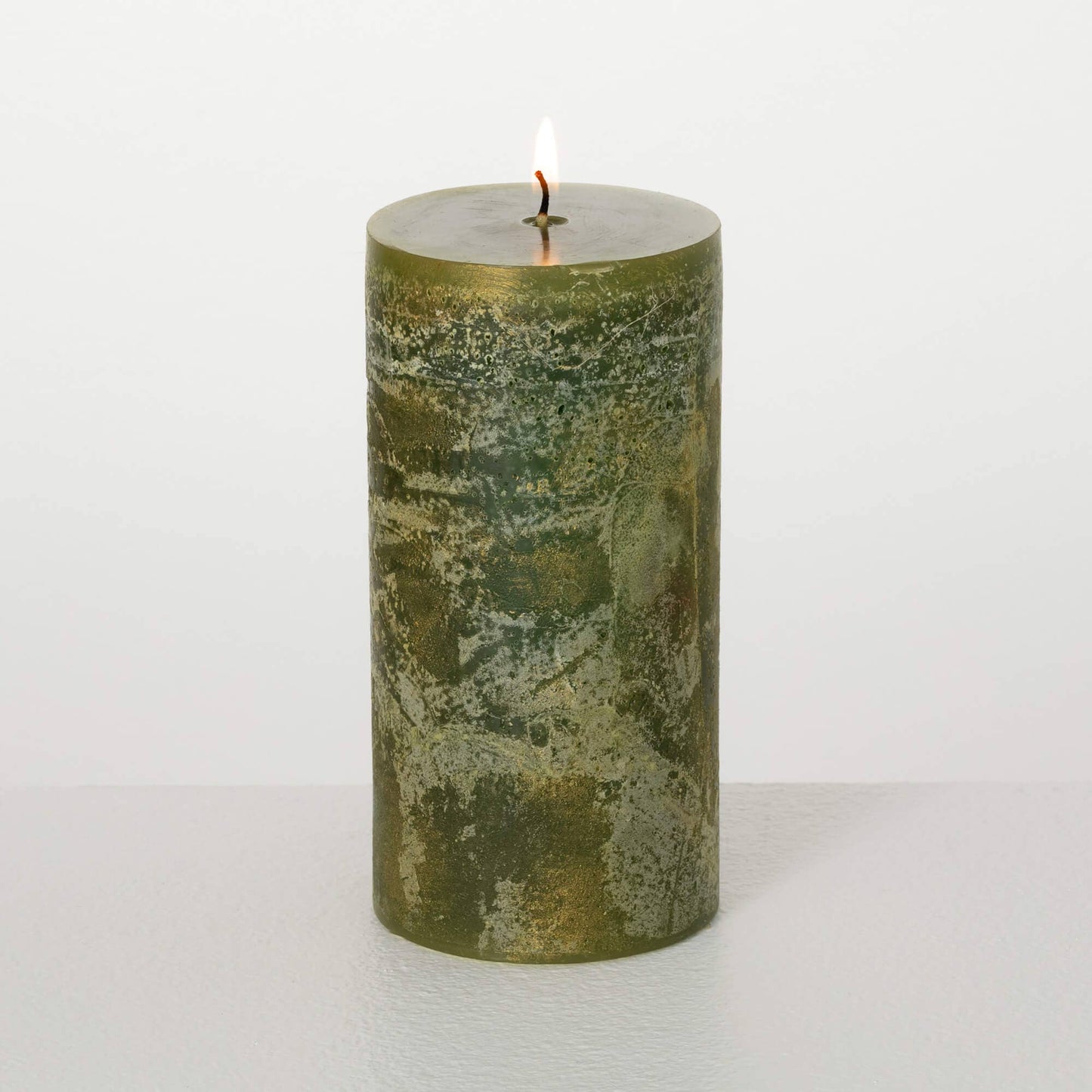 Candle - Pillar 3x6 - "Ritz" Green