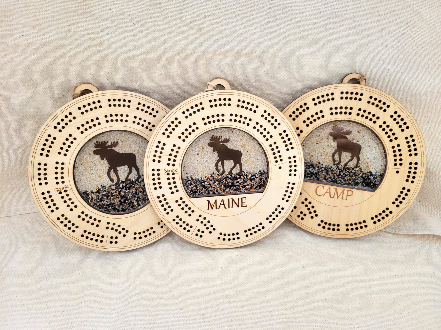 Cribbage Board - Moose