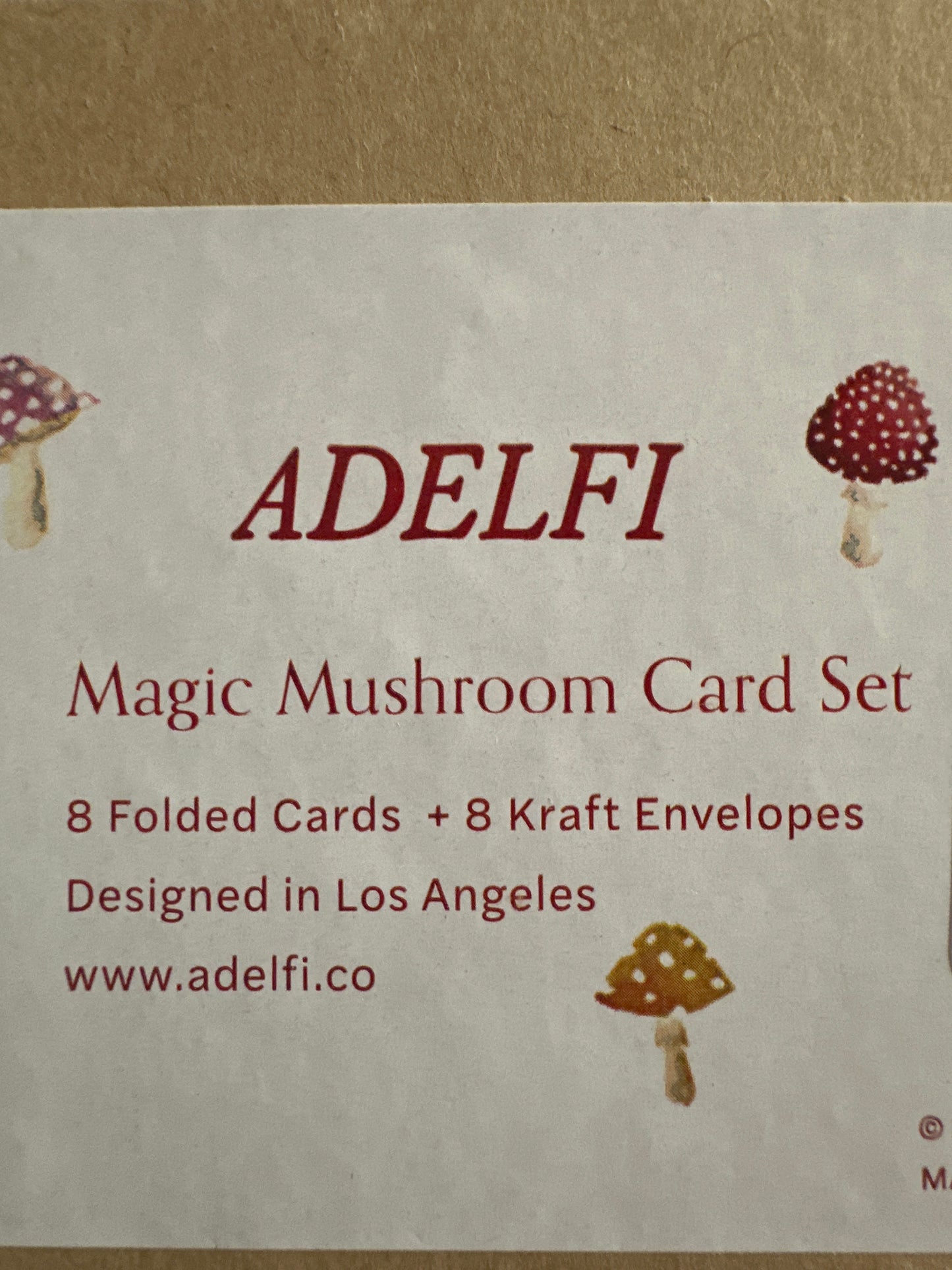 Magic Mushroom Card Set