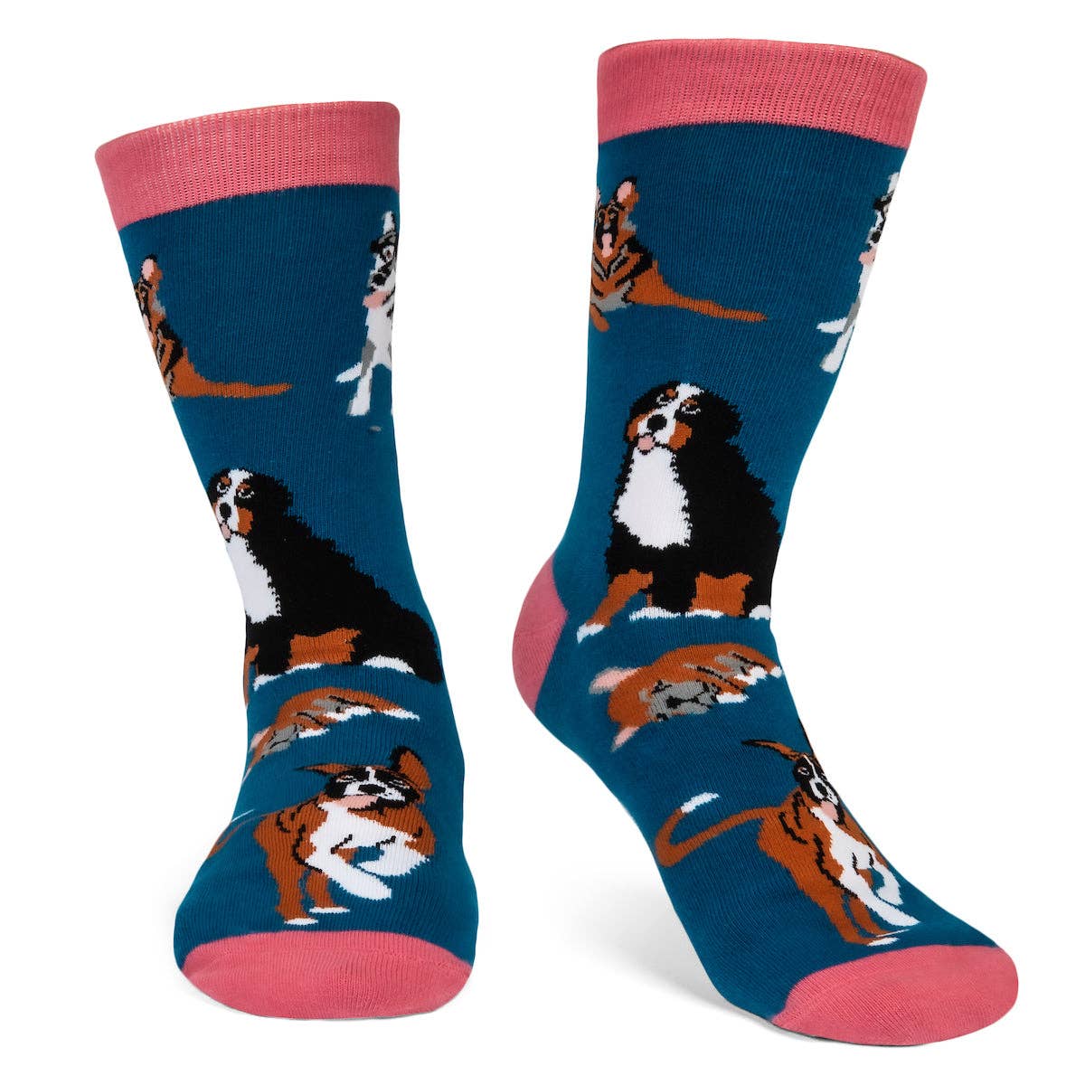 Lavley - I'd Rather Be With My Dog Socks (Blue)