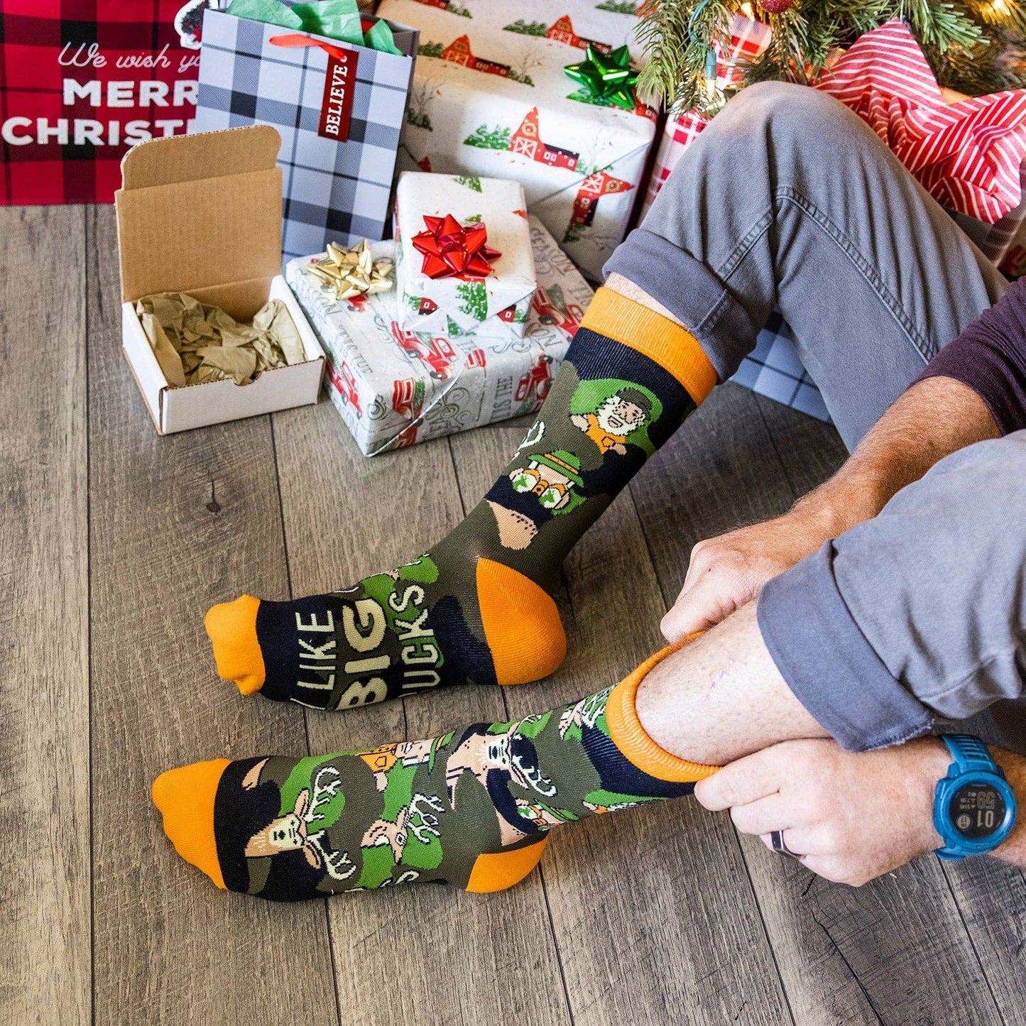 Lavley - I Like Big Bucks Socks