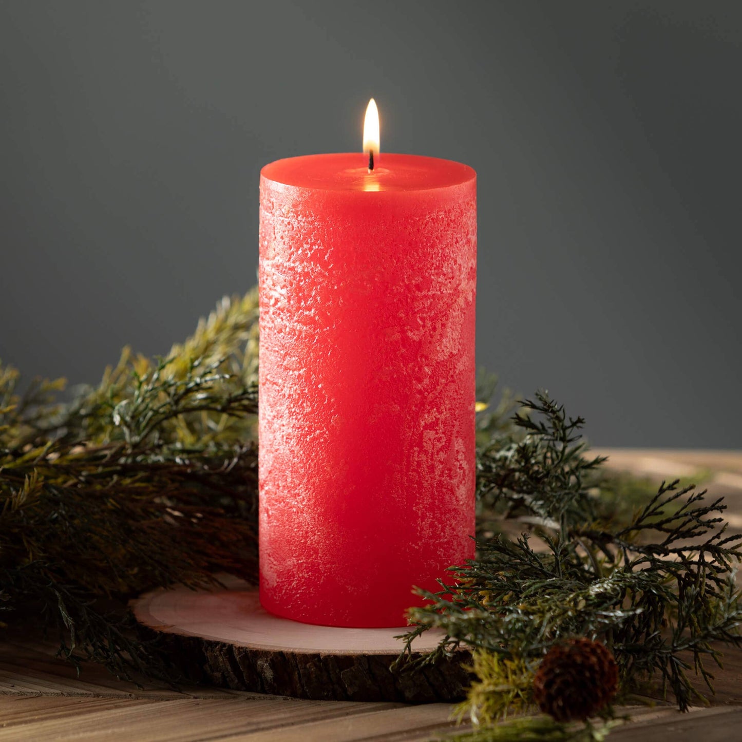 Candle - Pillar 3x6 - "Ritz" Red