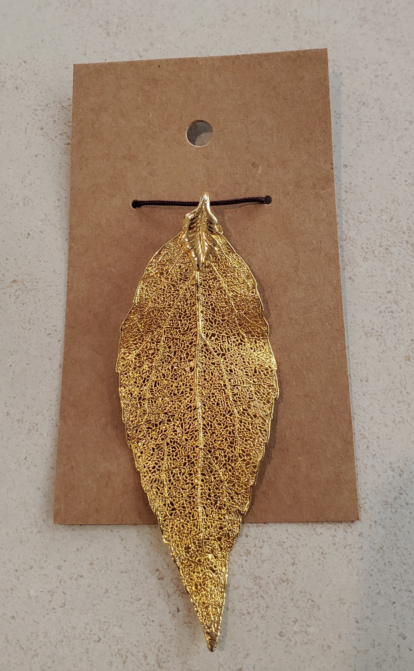 Pendant - Gold Leaf