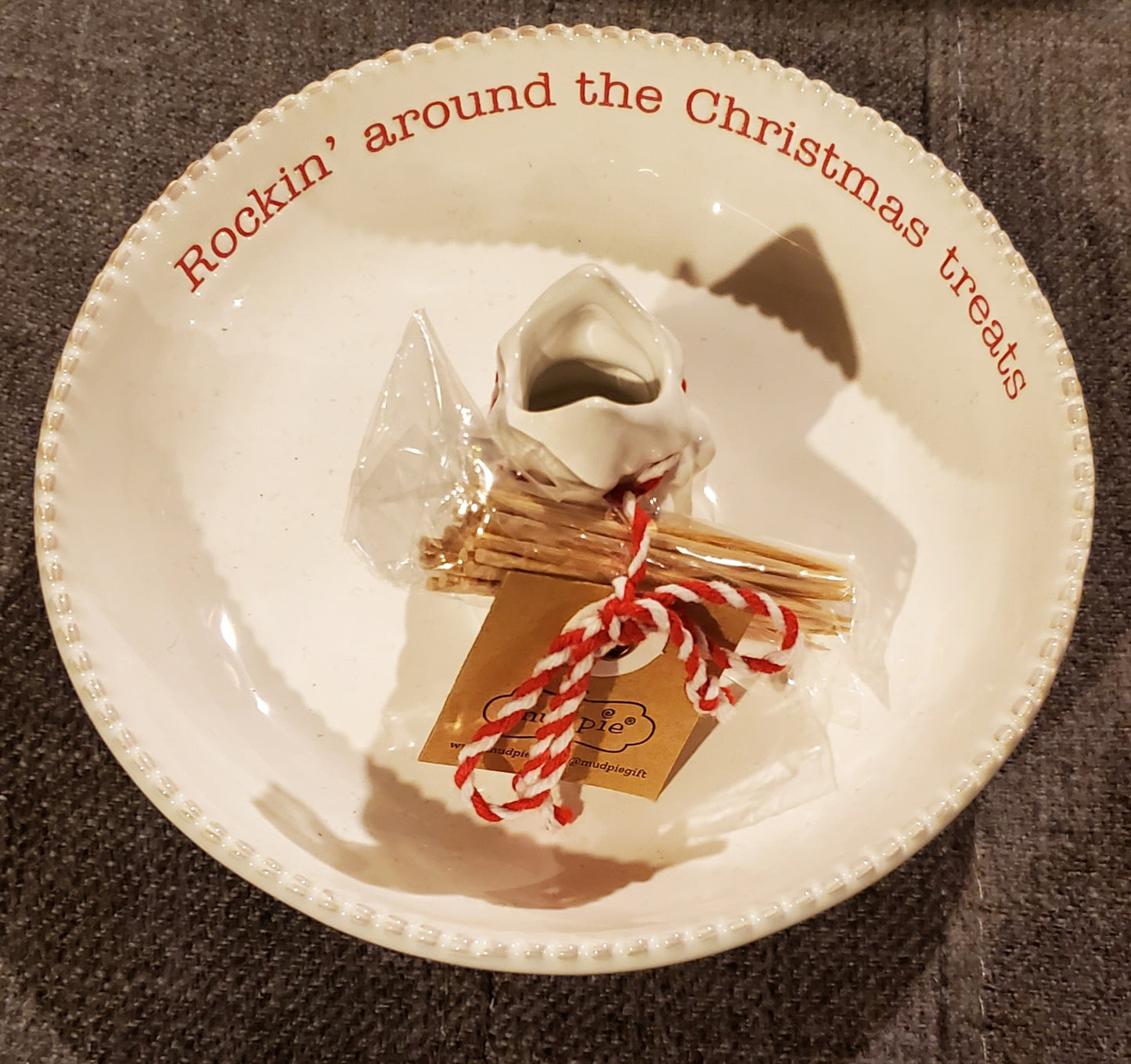 Rocking' Tree Toothpick Dish