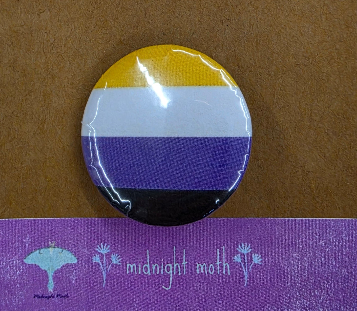 Non-Binary Flag Pin