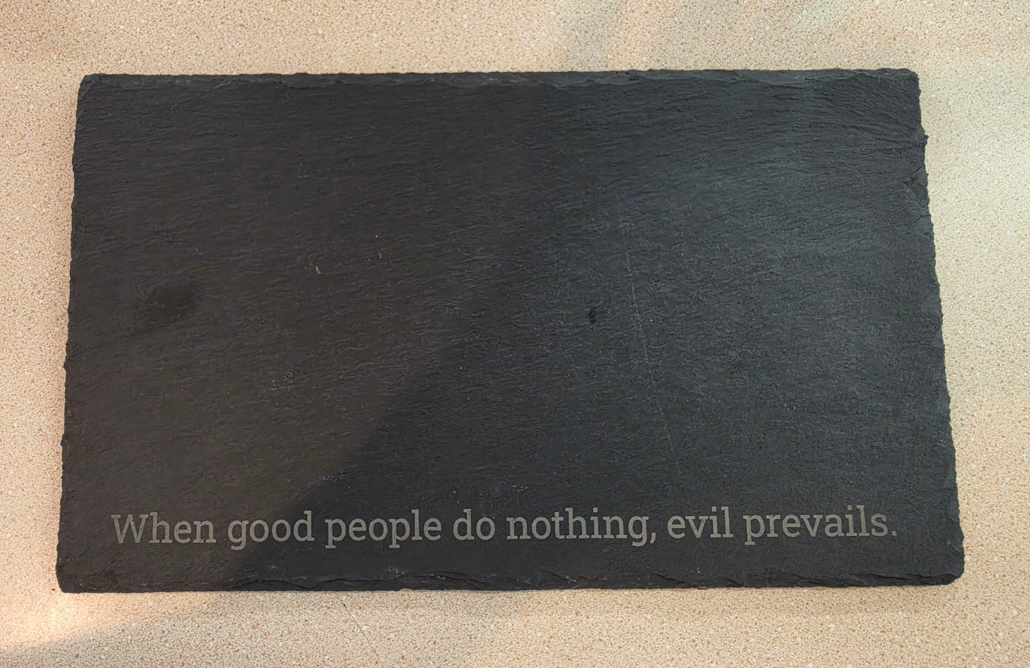 Cheese Board Slate - Engraved