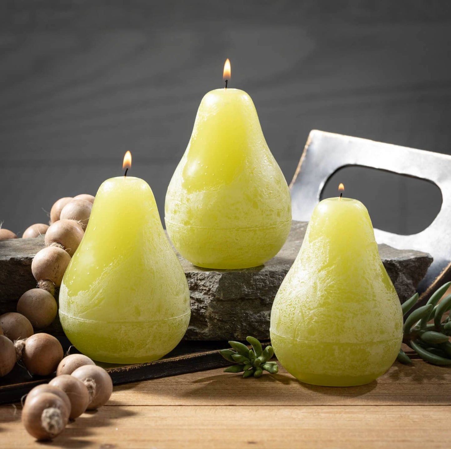 Candle - Pear - Green