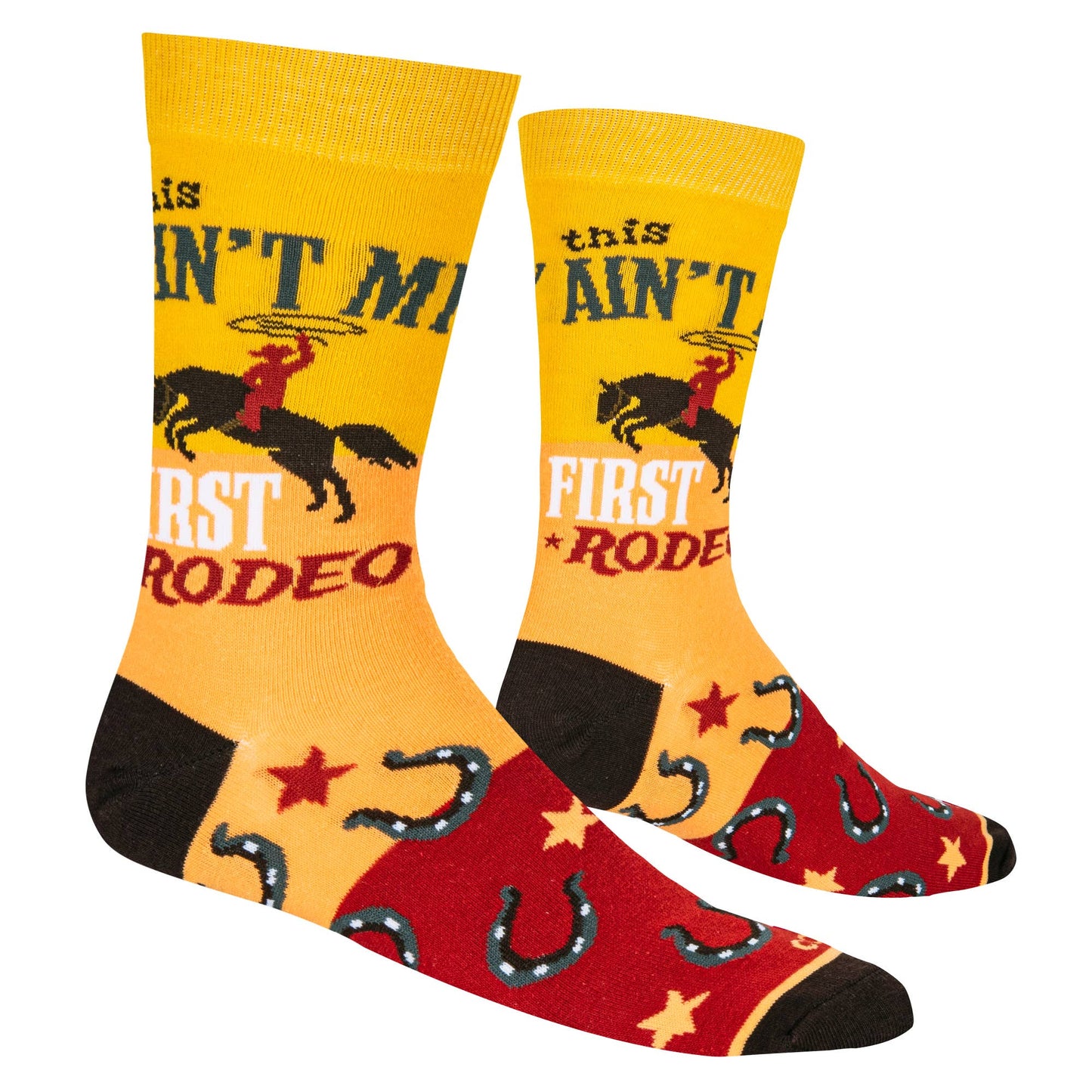 Cool Socks - First Rodeo - Mens Crew Folded