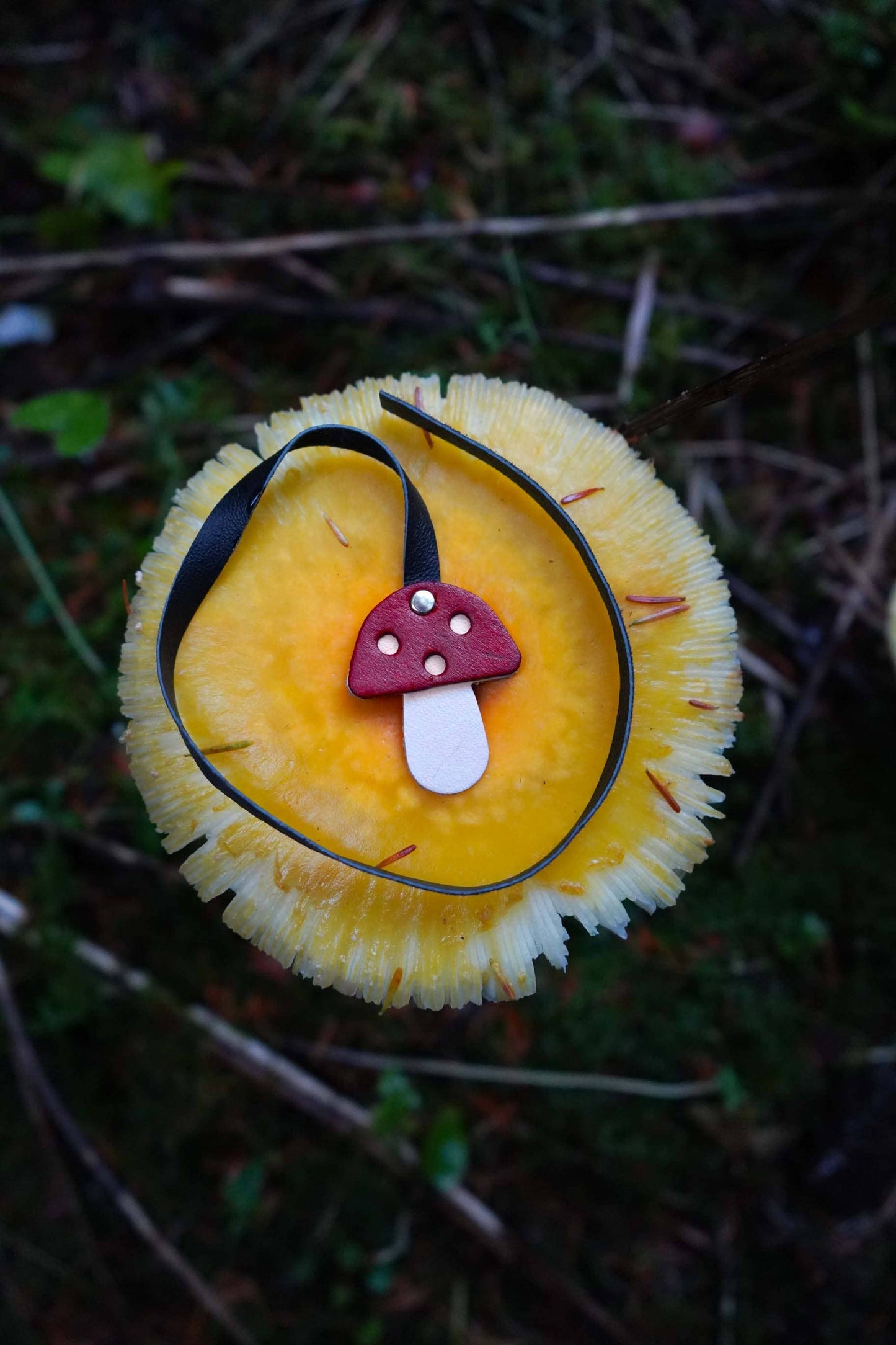 Bookmark - Mushroom