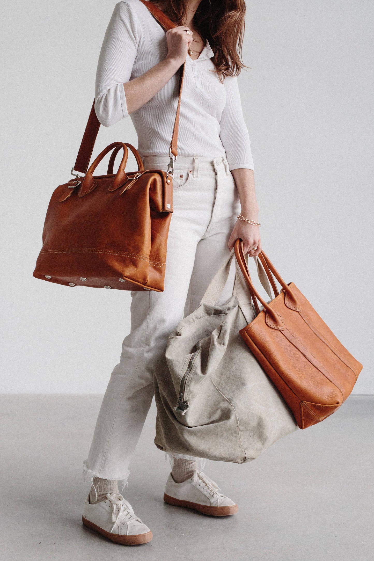Forestbound - Leather Mason Bag