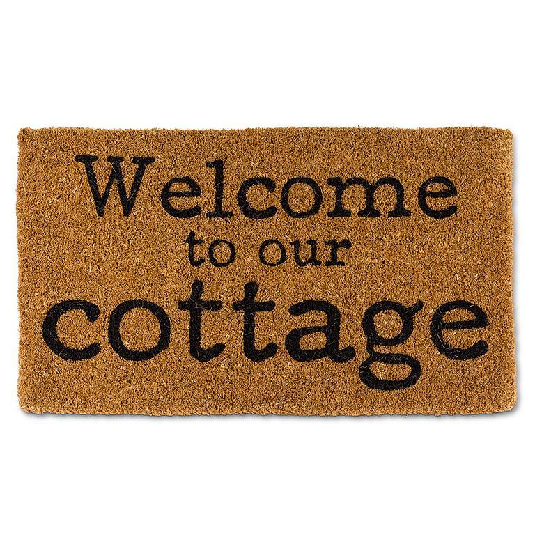Doormat - 18x30 Welcome/Cottage