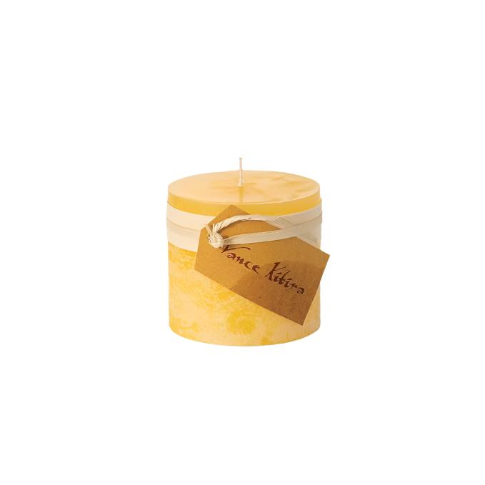 Candle - Pillar 3x3 - Pale Yellow