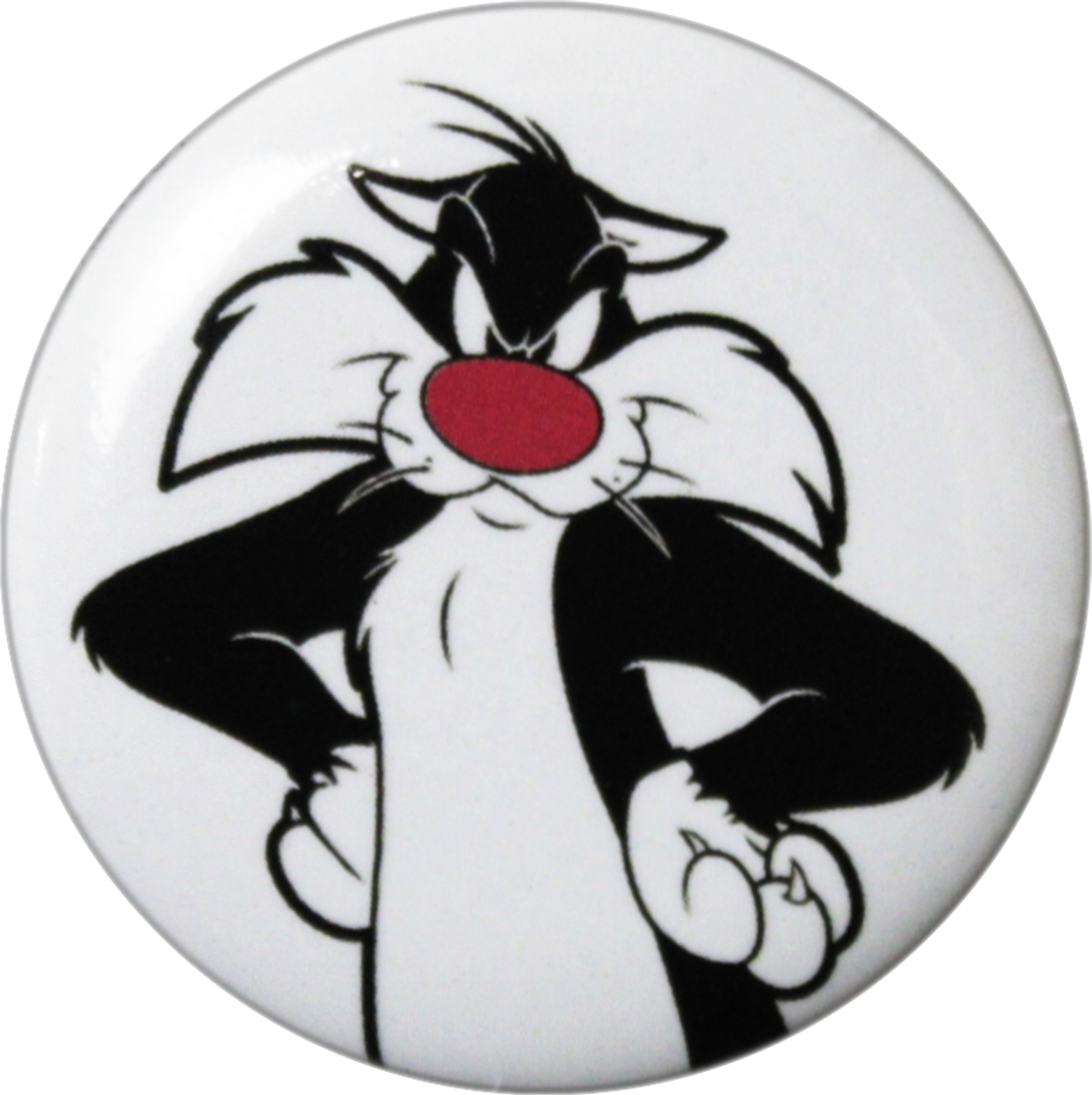 Button - Looney Tunes - Sylvester The Cat