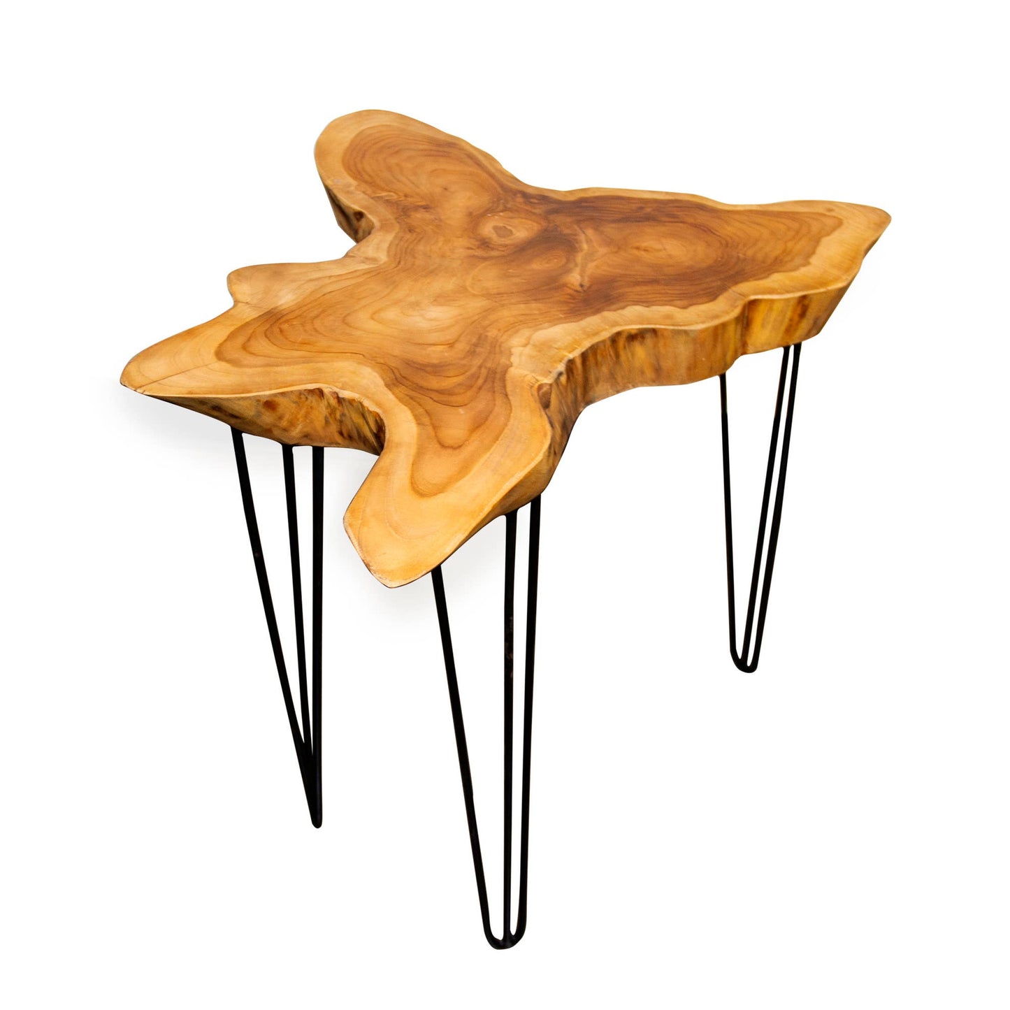 Table - Teakwood Organic Slab Accent