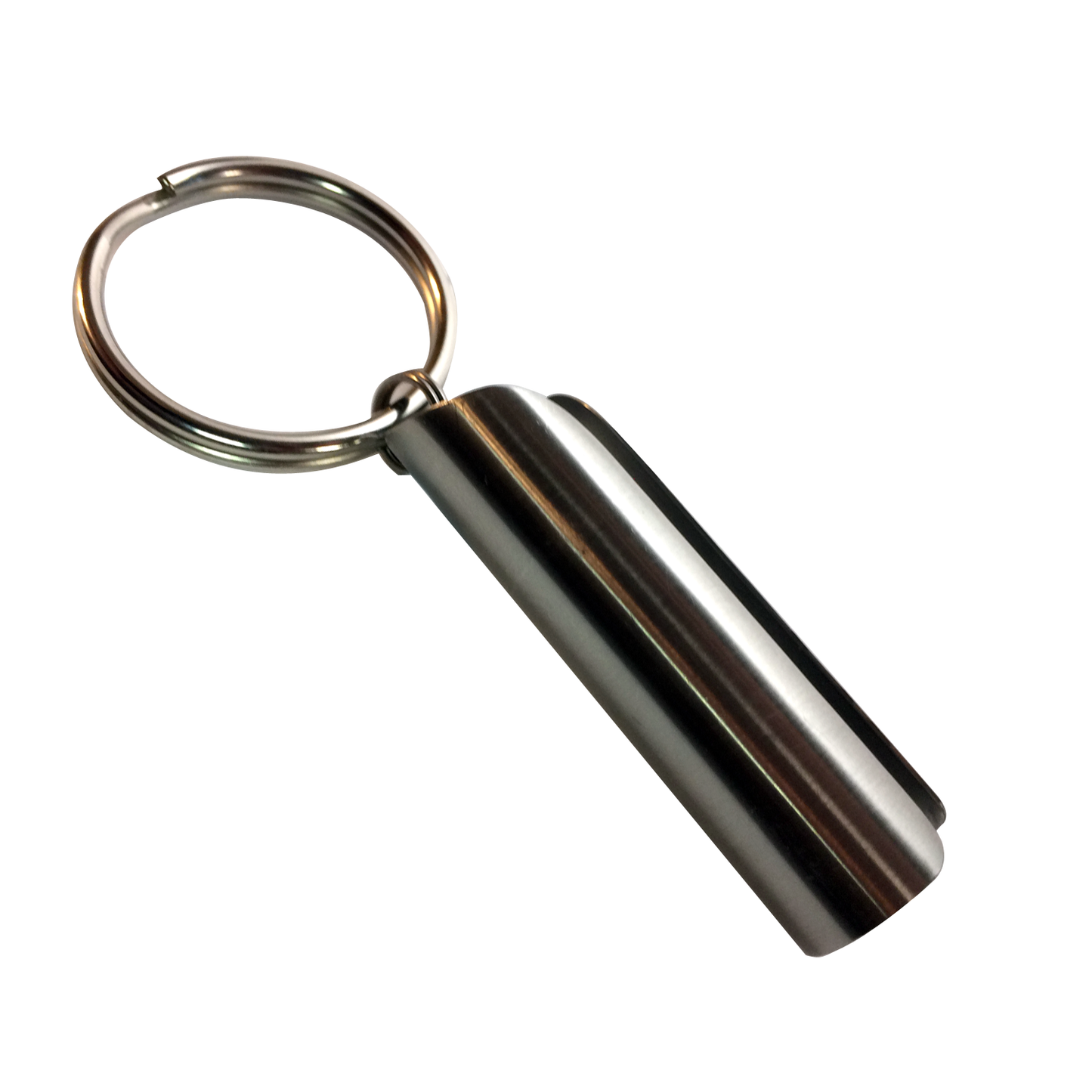 Laser Marked Lip balm Keychain USA Made from Stainless Steel