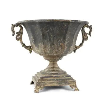 Black Iron Urn