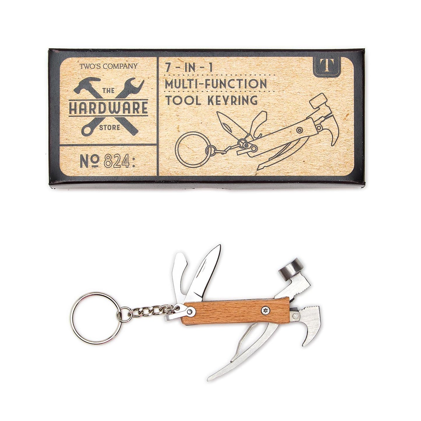 Multi Tool - Nailed It Hammer Keychain