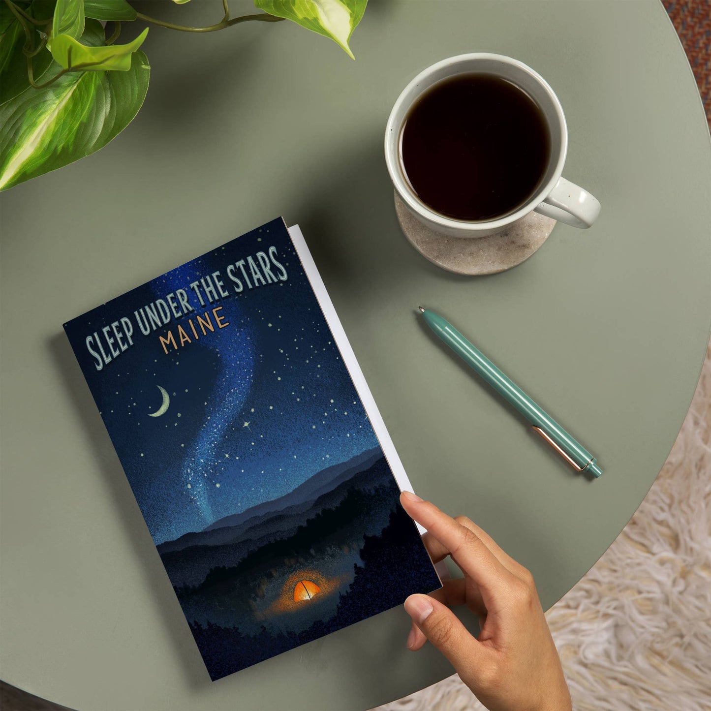 Journal - Maine, Sleep Under the Stars, Tent