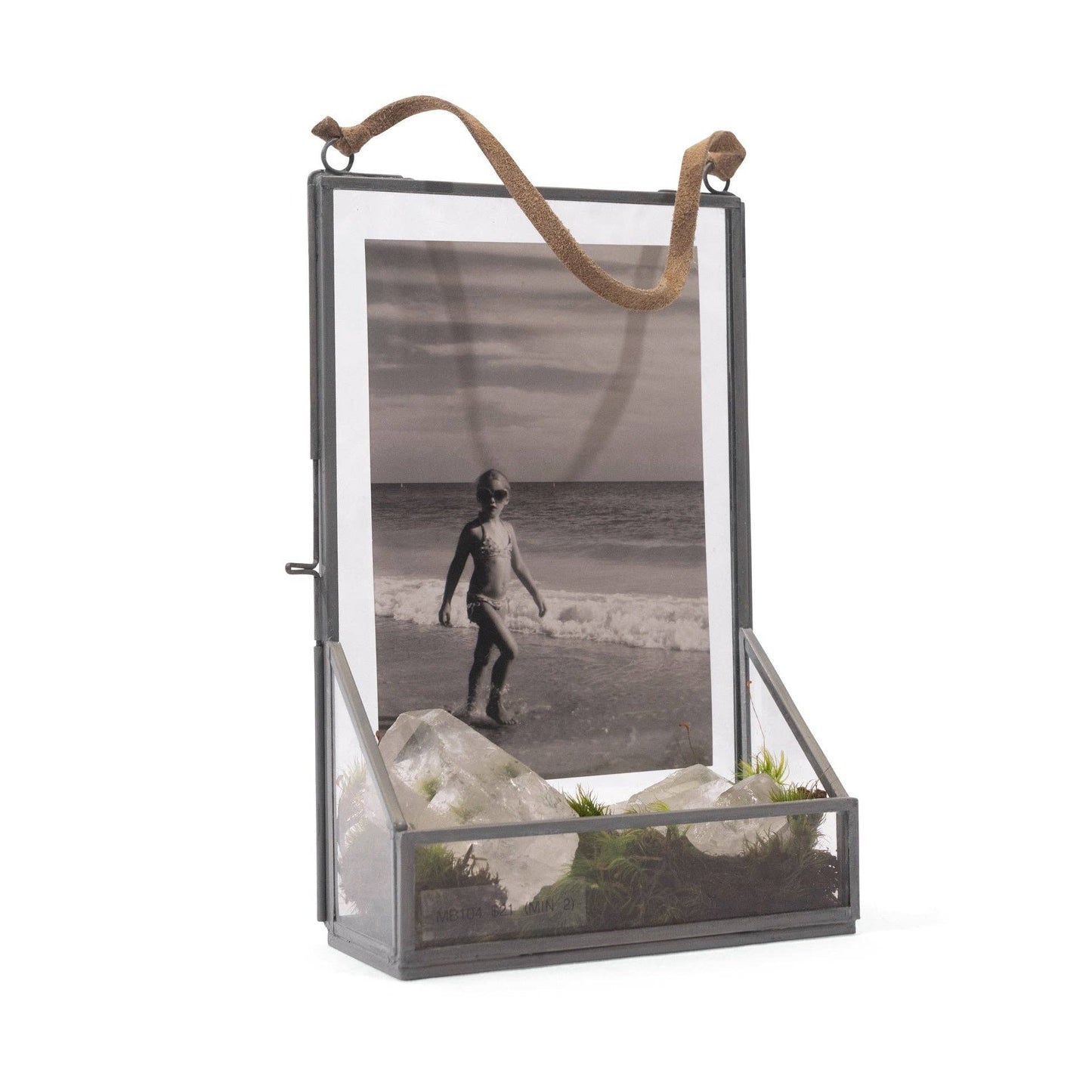 Zinc Picture Frame - Vertical - 8" x 5" x 2"
