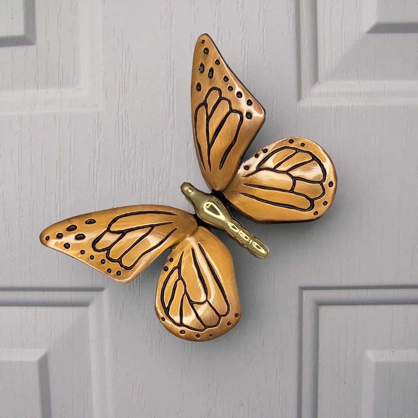 Butterfly Door Knocker - Butterfly - Brass