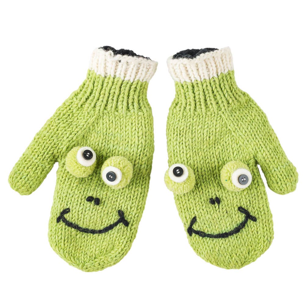 FROG MITTENS