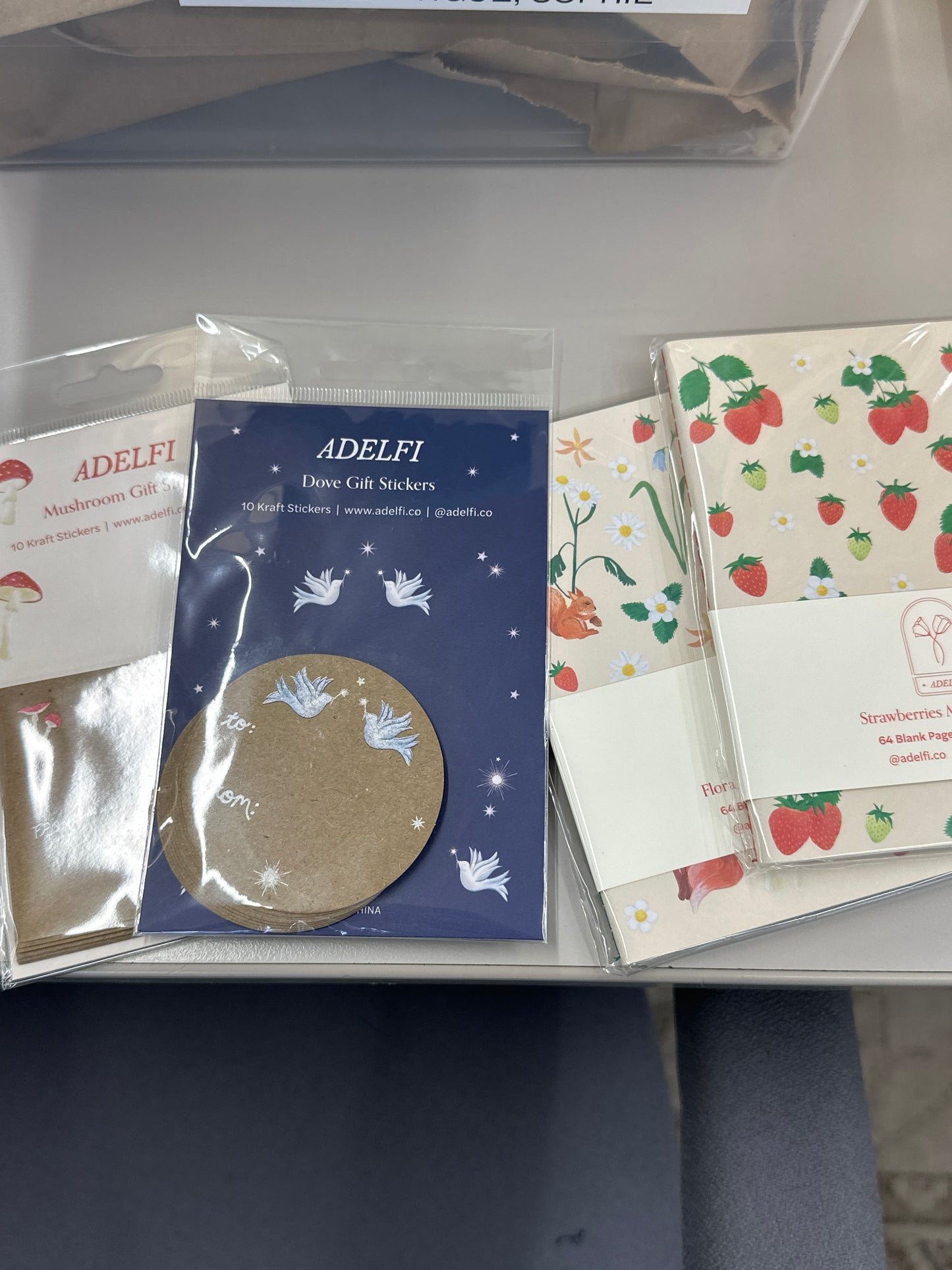 Mini Notebooks/Gift Stickers