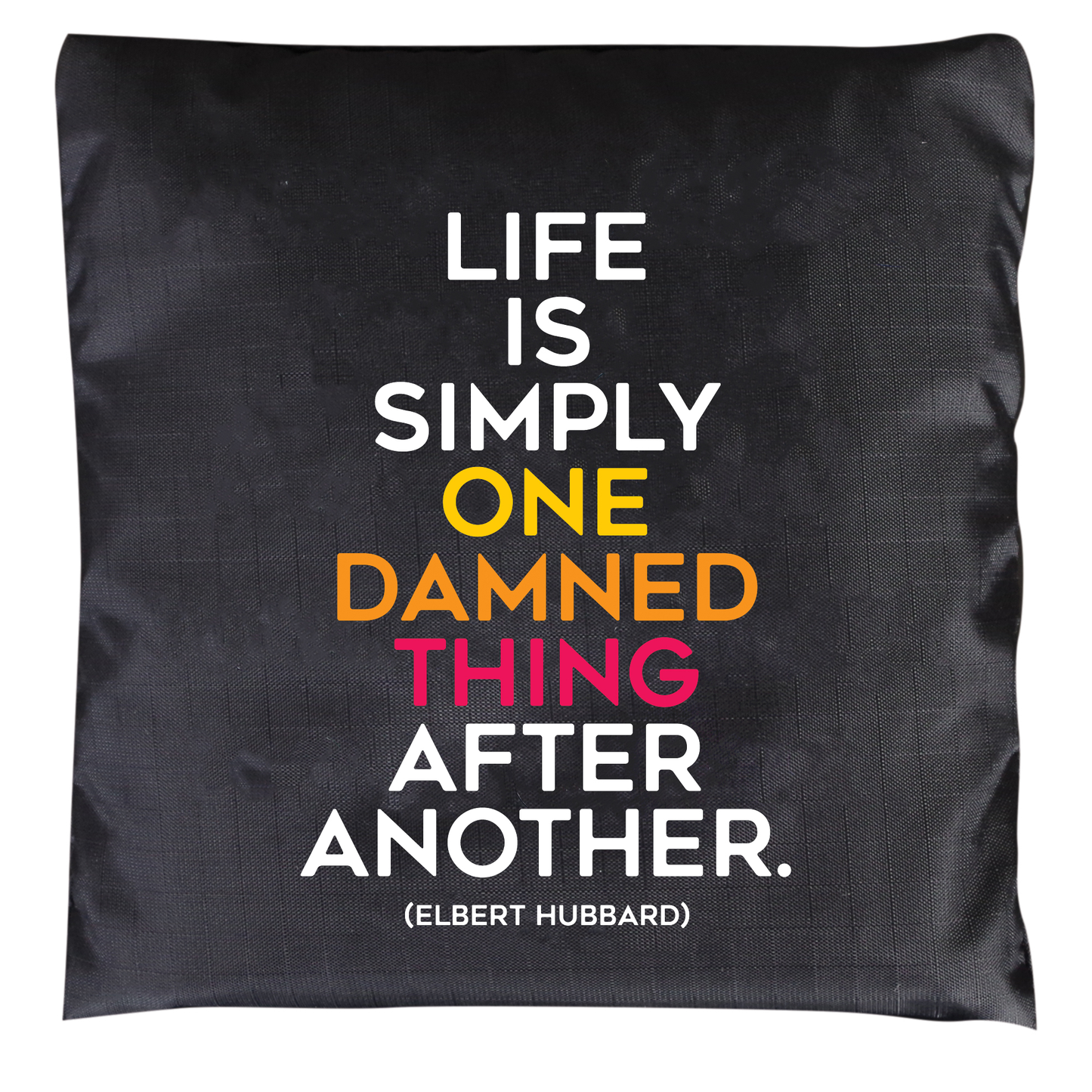 Bag - BGD323 - Life Is Simply (Elbert Hubbard)