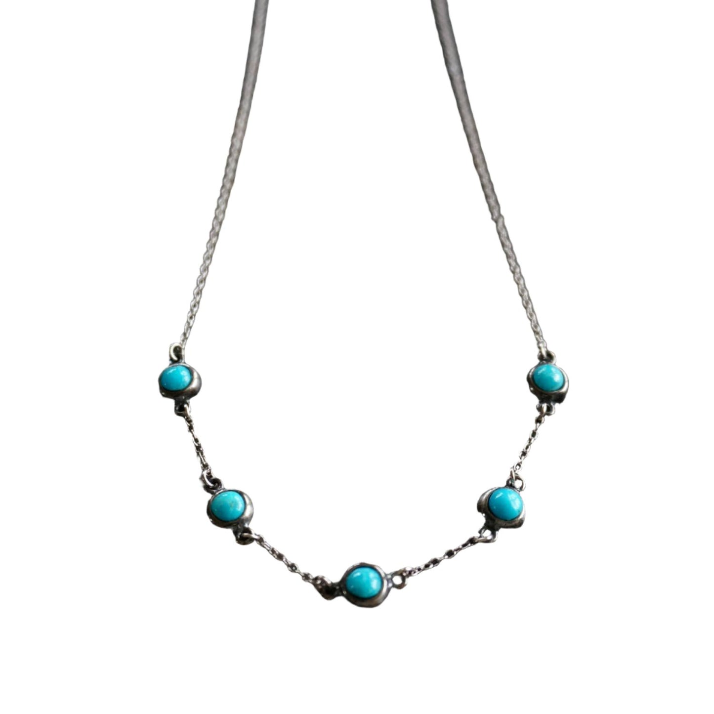 Necklace - Turquoise - 5 Stone