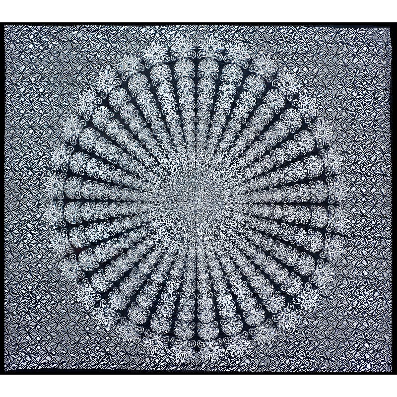 Black & White Double Tapestry