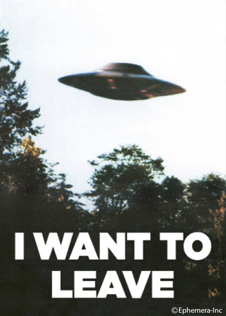 Magnet - I want to leave (UFO)