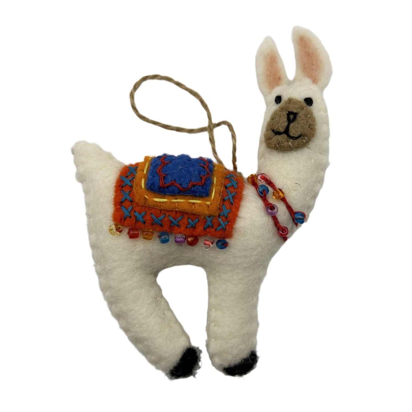 Felted Wool "Llama Larry" ornament