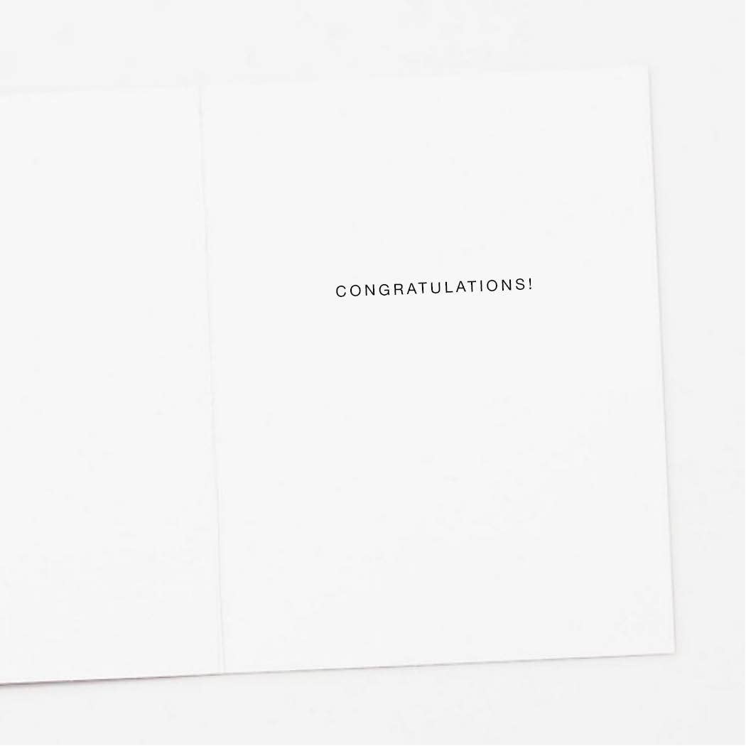 Card - Congrats - Champagne Toast To You