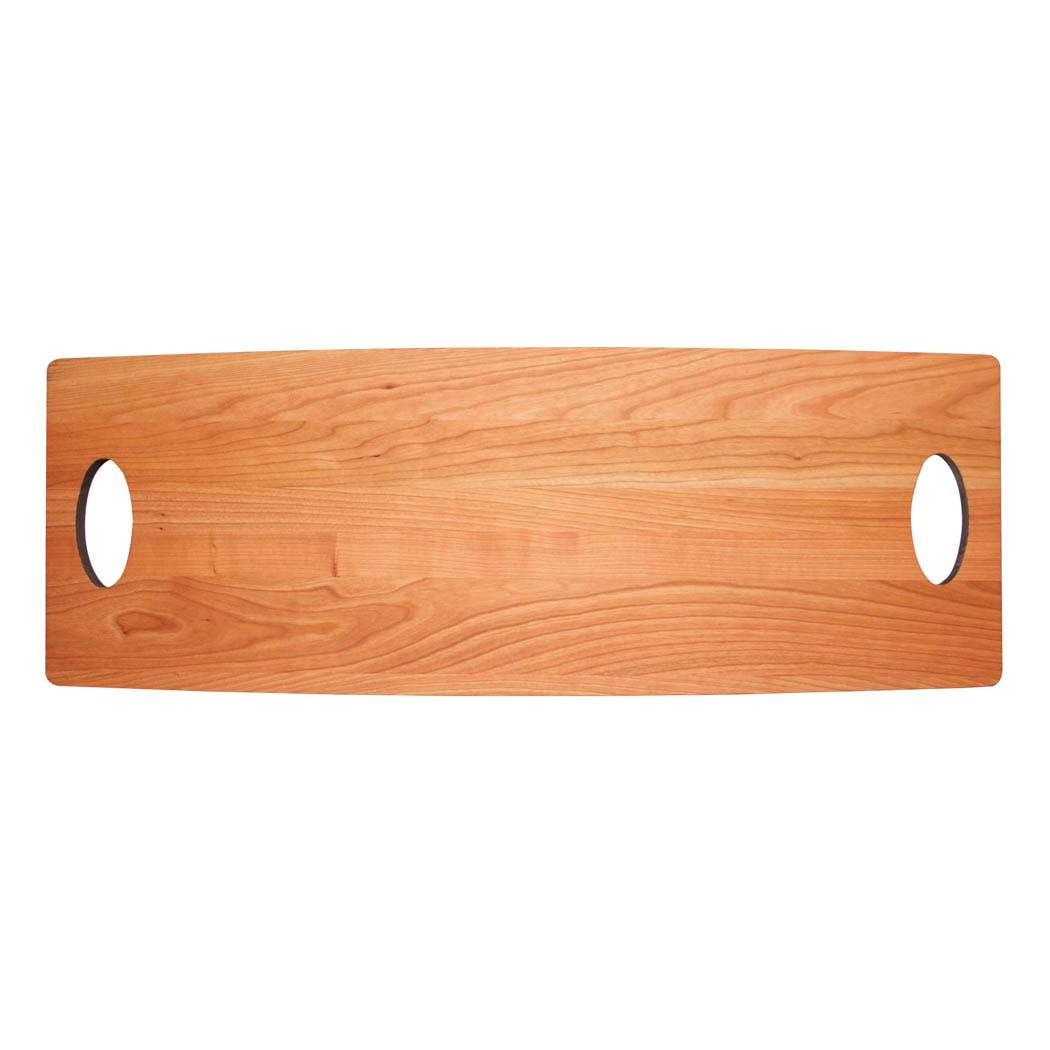 Cherry Rectangle Serving Board with two handles