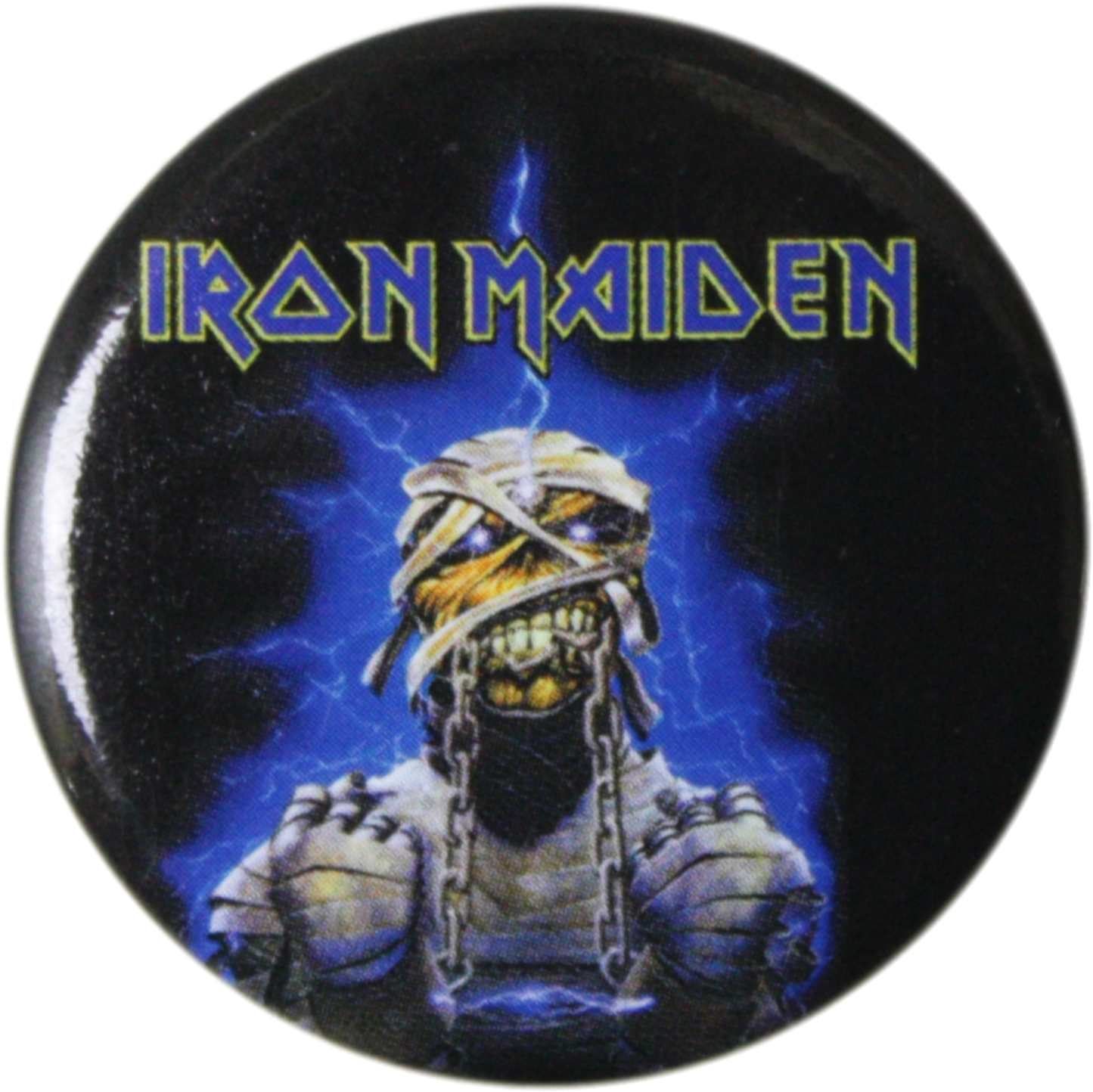 Button - Iron Maiden - Eddie The Mummy