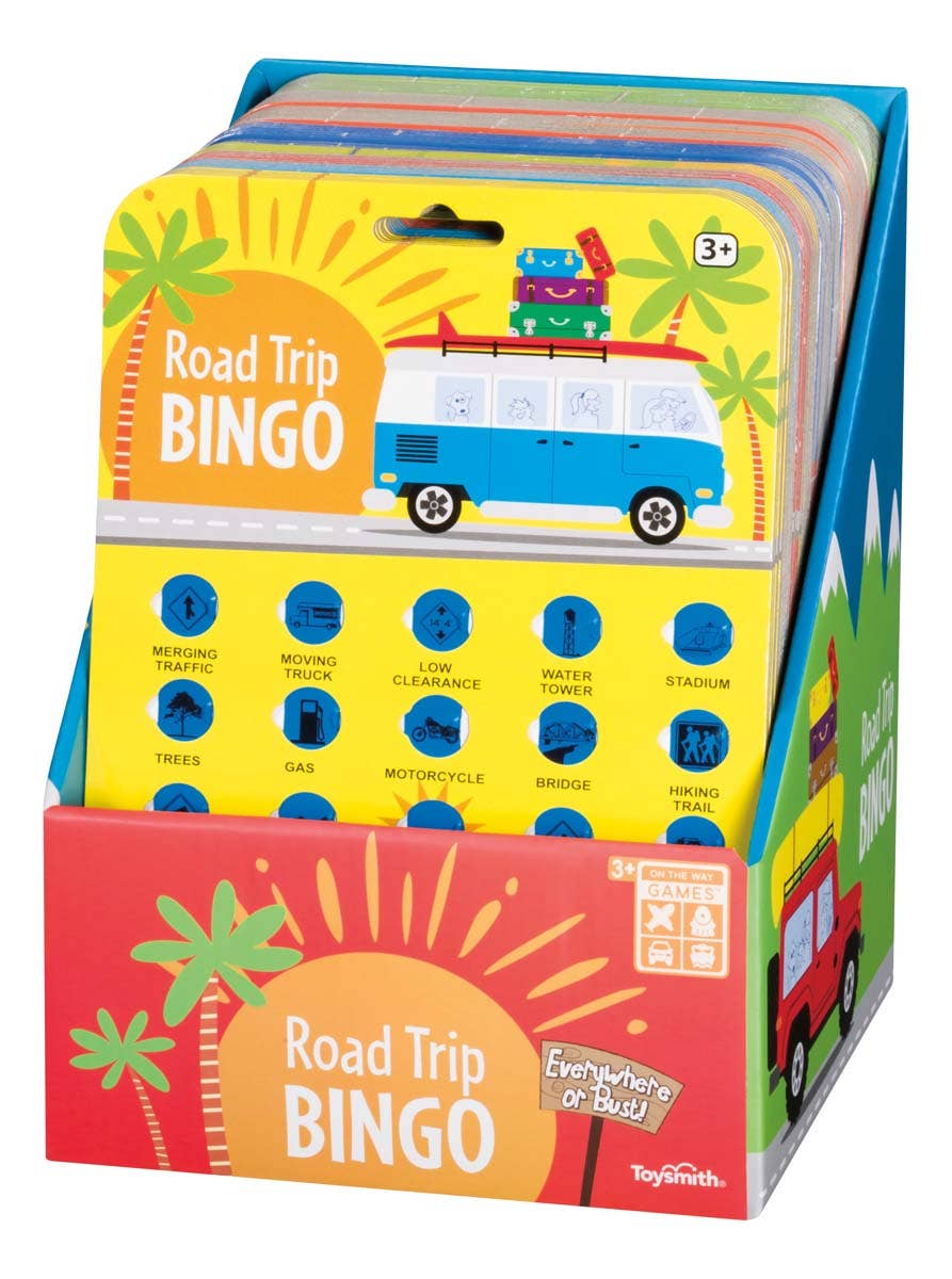 Road Trip BINGO, Travel Game
