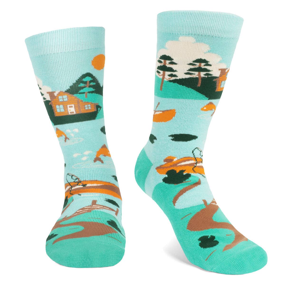Lavley - I'd Rather Be At The Lake Socks