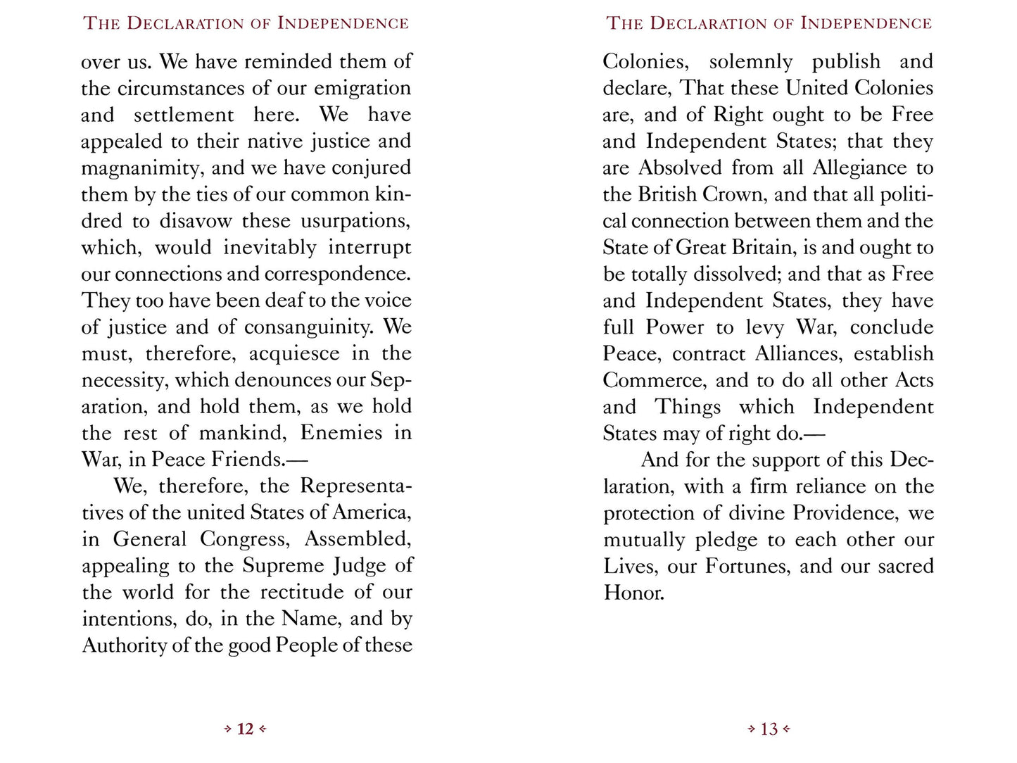 Book - The Declaration of Independence
