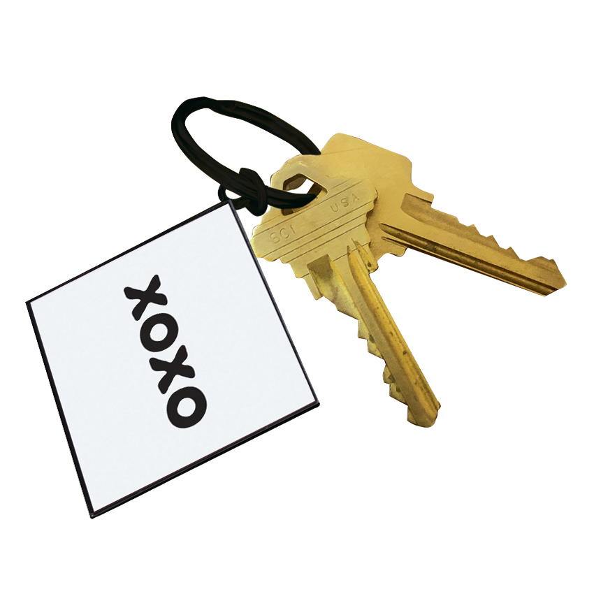 Keychain - XOXO (Saying)