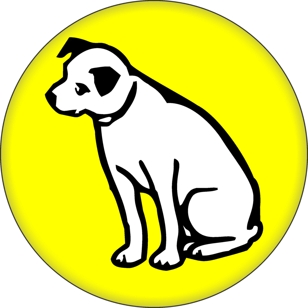 Button - Nipper The Dog