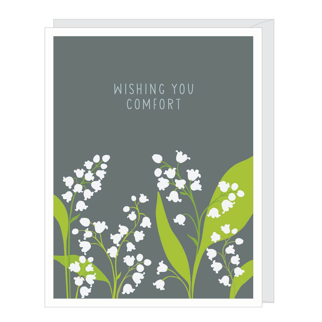 Card - Sympathy - Lily of the Valley
