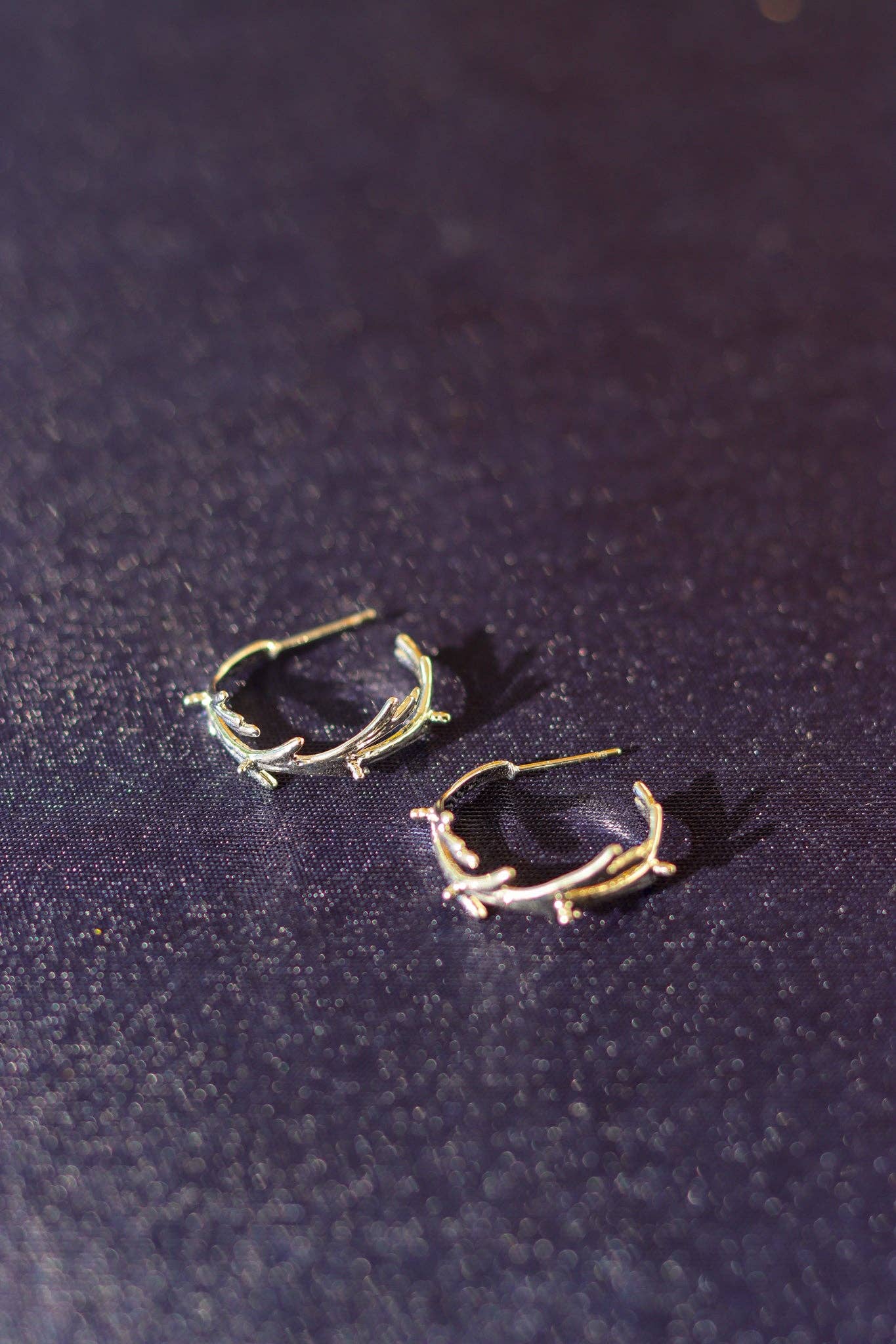 Z-WHITE GOLD PLATED STUDS 01